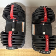 トレーニングベンチ＋可変式ダンベルの画像