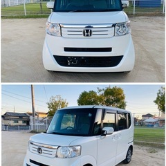 ホンダ　N-BOX +  G•Lパッケージ　平成26年　車検2年付き　左側パワースライドドア　ETC CTBA  純正ナビ  現場引渡しの画像