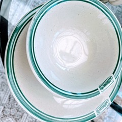 お値下げしました♩Coleman 食器セット 収納ケース付きの画像