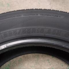 タイヤのみ 4本セット225/55/r18 早い者勝ちの画像