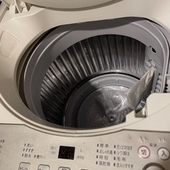 美品★シャープ洗濯機(6kg SHARP ES-GE6FJ-W)の画像