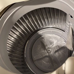 美品★シャープ洗濯機(6kg SHARP ES-GE6FJ-W)の画像