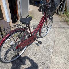 26インチ 自転車 ママチャリ 綺麗の画像
