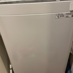 美品★シャープ洗濯機(6kg SHARP ES-GE6FJ-W)の画像