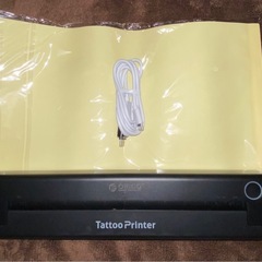 タトゥー　プリンターの画像