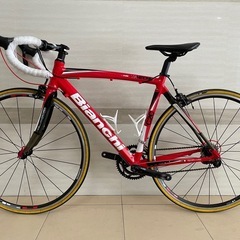 Bianchi Vianrone 7 レッド　ビアンキロードバイク　大阪よりの画像