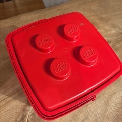 LEGO 赤バケツのみ　中身なし　の画像