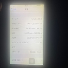 iPhone se 1世代　64GBの画像