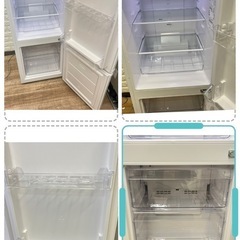 配送設置0円で🆗👌冷蔵庫&洗濯機分解洗浄済み✨✨の画像