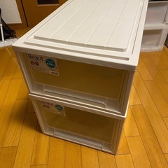 衣装ケース×2の画像