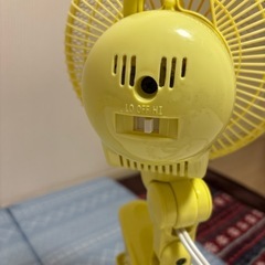 扇風機クリップ式YAMAZENヤマゼン製の画像