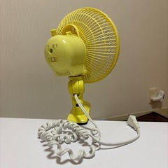 扇風機クリップ式YAMAZENヤマゼン製の画像