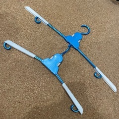 【前橋市直接受け渡し】伸縮式ハンガー　ワンタッチ　カインズ　洗濯用品　の画像