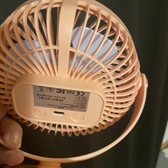 (お問い合わせ中)新品訳ありSHEIN mini扇風機の画像