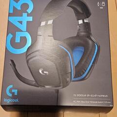 美品✨Logicool G431 7.1サラウンドゲーミングヘッドセットの画像