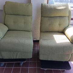 【配達出来ます！】2人掛けソファ【足伸ばせます！】の画像