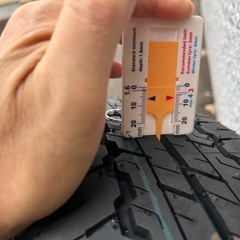未走行 ジムニー JB74 新車納車時取り外し スペアタイヤ ダンロップグラントレックAT20 195/80R15 1本のみの画像