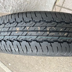 未走行 ジムニー JB74 新車納車時取り外し スペアタイヤ ダンロップグラントレックAT20 195/80R15 1本のみの画像