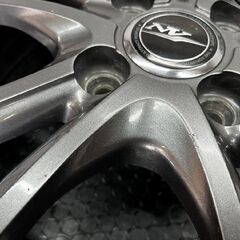 Weds NIRVANA ニルヴァーナ 社外ホイール 14インチ 4本 4.5J4HPCD100+45 タント N-BOX等　(SHF009)の画像