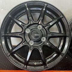 HOT STAFF G-SPEED 社外ホイール 14インチ 4本 4.5J4HPCD100+45 タント ウェイク スペーシアギア等　(SHF013) の画像