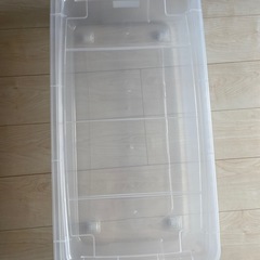 中古品★アイリスオーヤマキャリーストッカー★収納ケース★2個セットの画像