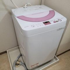 美品★安心の日本メーカーシャープ製　全自動洗濯機 6.0kg　配送お手伝い可の画像