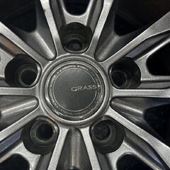YFC GRASS 社外ホイール 16インチ 4本 6.5J5HPCD114.3+38 トヨタ専用設計 アルファード ヴェルファイア等　(SHD004) の画像