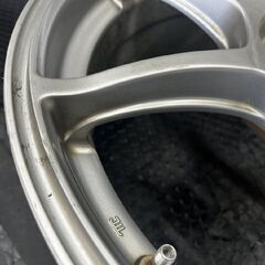 ENKEI Racing RS+M 社外ホイール 17インチ 7.5J5HPCD100+48 レガシィ インプレッサ プリウス等　(SHD005)の画像