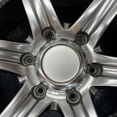 BS BRIDGESTONE URBAN SPORTS 社外ホイール 17インチ 4本 7.5J6HPCD139.7+25 ランクルプラド サーフ ハイエース等　(SHF010)の画像