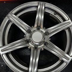 BS BRIDGESTONE URBAN SPORTS 社外ホイール 17インチ 4本 7.5J6HPCD139.7+25 ランクルプラド サーフ ハイエース等　(SHF010)の画像
