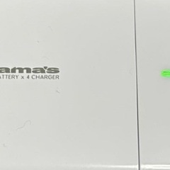 tama's モバイルバッテリー電池4本交換式チャージャーの画像