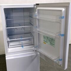 新品同様AQUAアクア冷蔵庫　200L　お洒落なスノーホワイトの画像