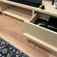 TVボード　ホワイトの画像