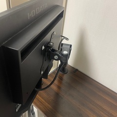 I-O DATA EX-LDH241DB モニター　油圧式アーム付きの画像