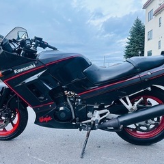 北海道　カワサキ　GPX250 旧車　フルカウル　格安出品！外装美品！走行少ない！バッテリー新品付き　の画像