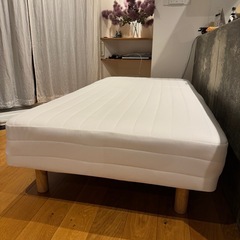 【無印良品】脚付マットレスの画像