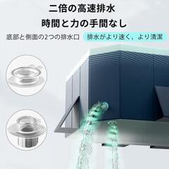 2.6m 未使用　家庭用大型プールの画像