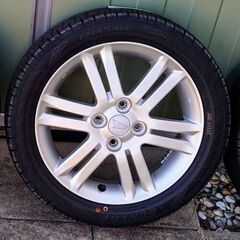 2025年製新品タイヤ165/55R15 中古ホイール4本セットの画像
