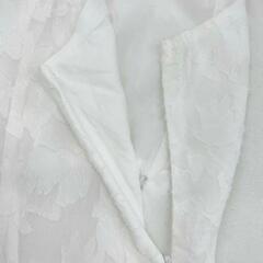 試着のみ🌟ZOZOTOWN シャガードフラワーキャミワンピース マキシ丈 L ブルーの画像