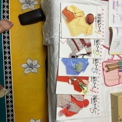 編み物教材の画像