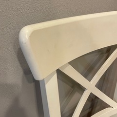 IKEA インゴルフ　チェア　INGOLF 白の画像