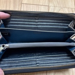 コーチ長財布黒キャンパスシグネチャー総柄の画像