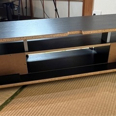 取りに来ていただける方　美品 テレビボード ブラックの画像