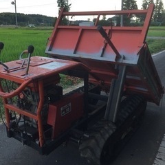 運搬車 (クボタ) 450kg積み 手動ダンプ 6馬力 動作品！の画像