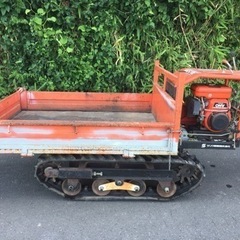 運搬車 (クボタ) 450kg積み 手動ダンプ 6馬力 動作品！の画像