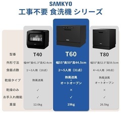 SAMKYO食洗機の画像