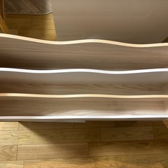 キッズ収納ラック 本棚の画像
