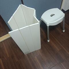 ニトリ　風呂蓋　風呂椅子の画像