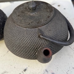鉄瓶　中古品３コセットの画像