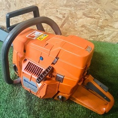 Husqvarna 395XPG 94cc ガイドバー65cm デコンプ・キャブヒーター・ハンドルヒーター付 整備・動作確認済 ハスクバーナ プロ チェーンソーの画像